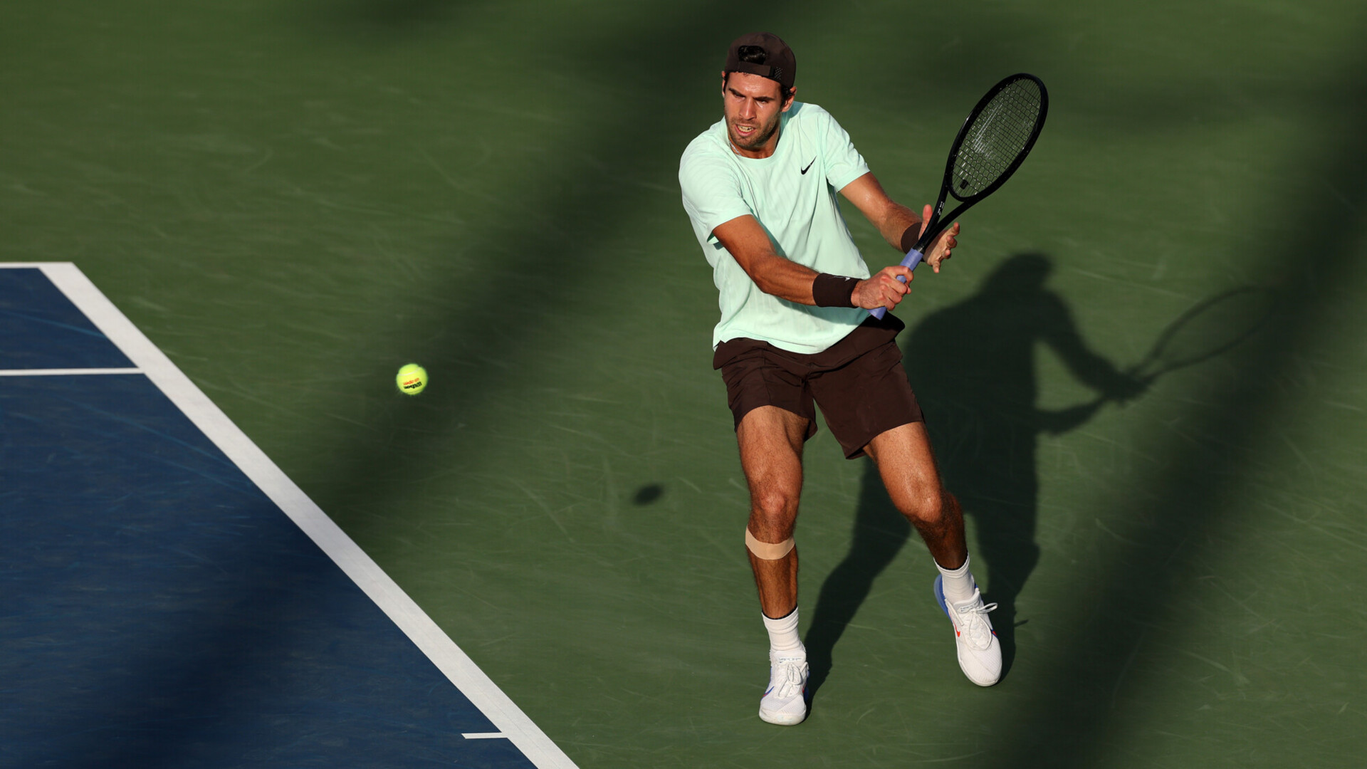 Хачанов вышел во второй круг US Open, одержав волевую победу над Басаваредди Хачанов вышел во второй круг US Open, одержав волевую победу над Басаваредди
