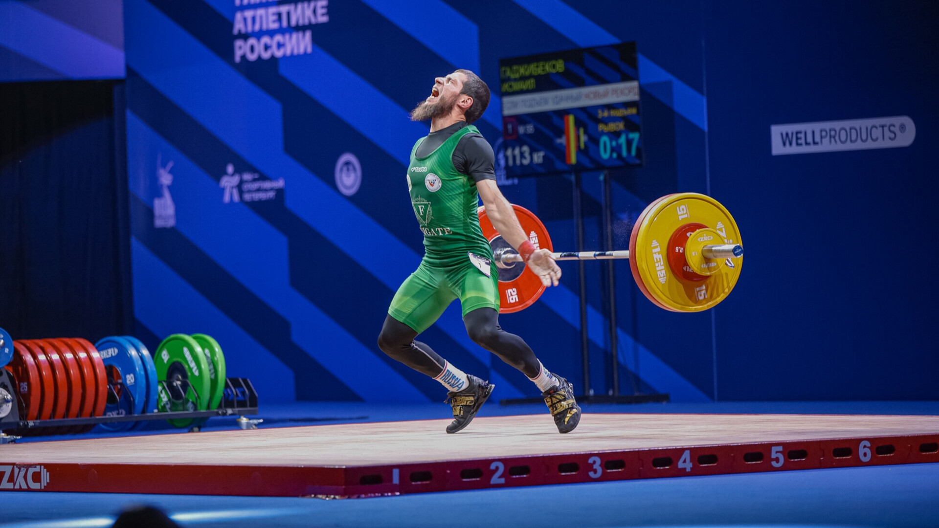 Гаджибеков завоевал золото на чемпионате России по тяжелой атлетике Гаджибеков завоевал золото на чемпионате России по тяжелой атлетике