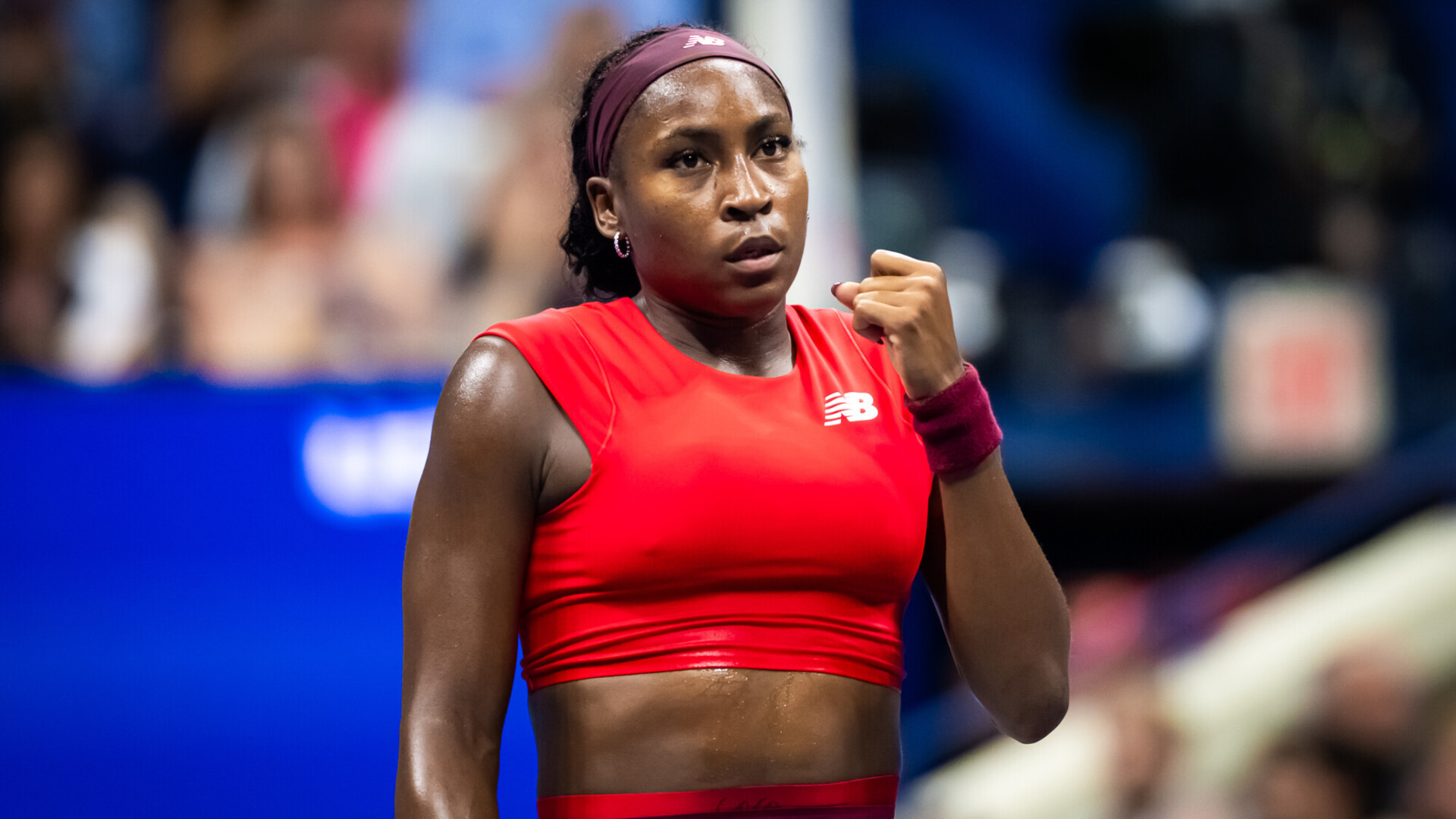 Гауфф одержала победу в первом круге US Open, матч против Томлянович длился почти три часа