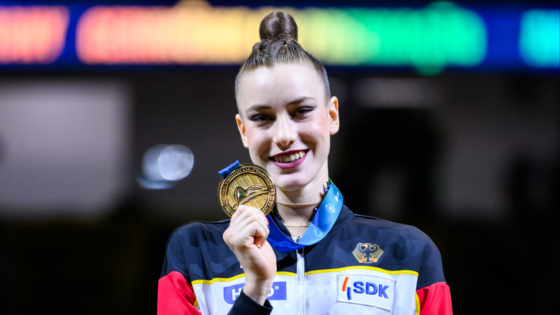 Дарья Варфоломеев стала 11‑кратной чемпионкой мира по художественной гимнастике