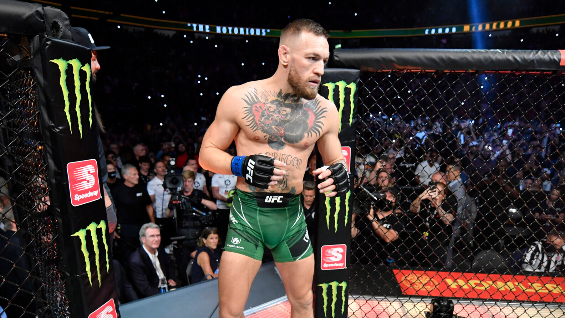 Макгрегор проиграл Холлоуэю в первом раунде из‑за травмы на турнире UFC 329 Макгрегор проиграл Холлоуэю в первом раунде из‑за травмы на турнире UFC 329