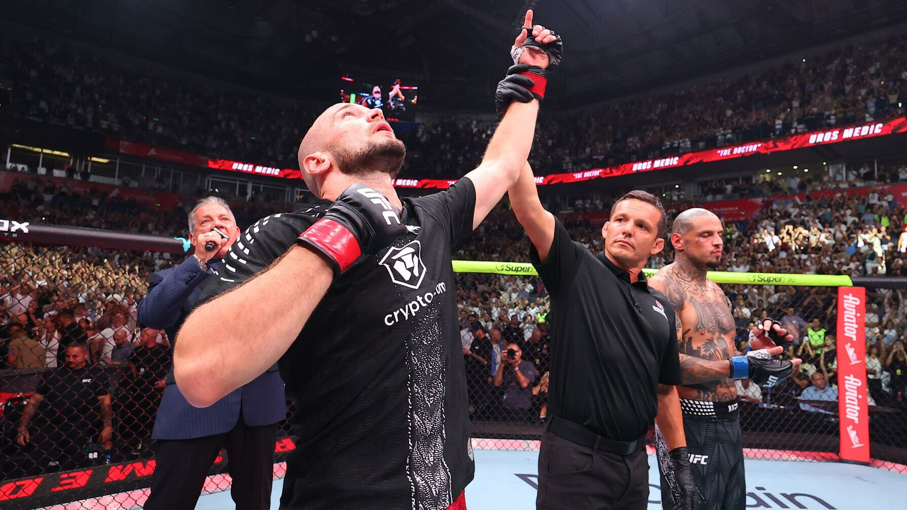 Медич нокаутировал Родригеза в первом раунде главного боя UFC в Белграде Медич нокаутировал Родригеза в первом раунде главного боя UFC в Белграде